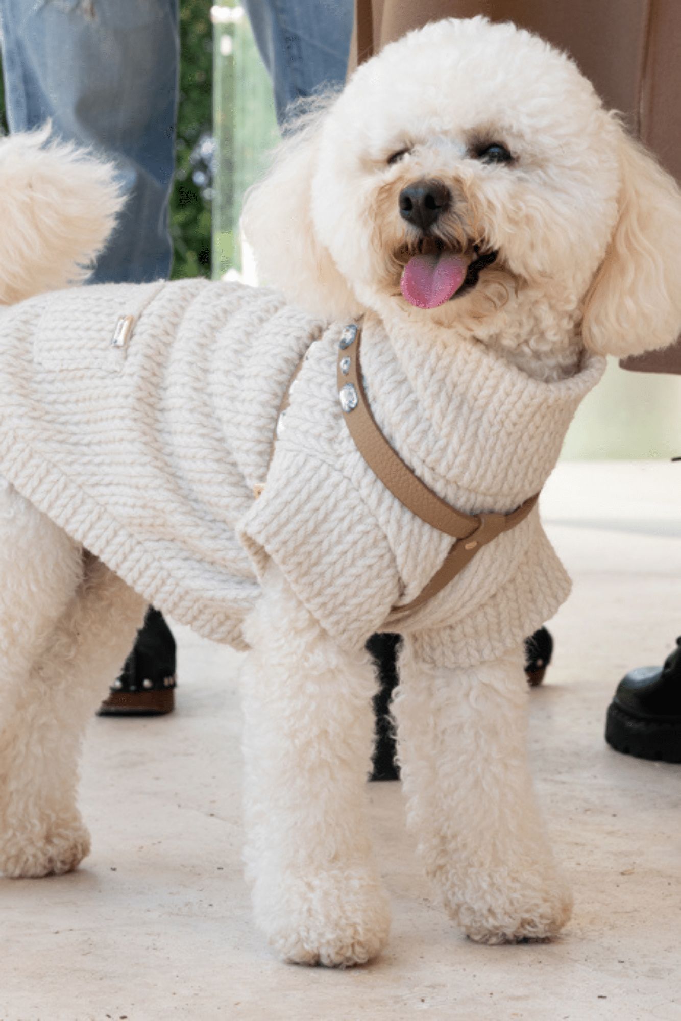 TURTLENECK KNITTED BRAID